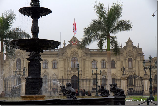 Beau batiment, Lima, Pérou