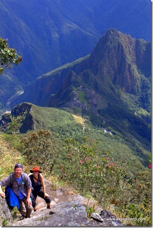 Allez les copains, vous y êtes presque, Machu Picchu, Pérou.