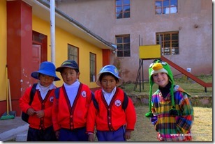 Ne sont-ils pas tous magnifiques ? Llachon, Lac Titicaca, Pérou