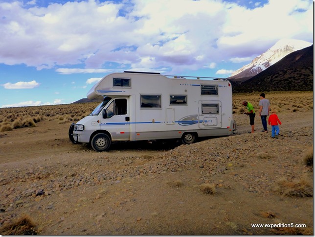 Oups ! (Sajama, Bolivie)